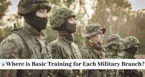 Where Is Basic Training For Each Military Branch Empire Resume