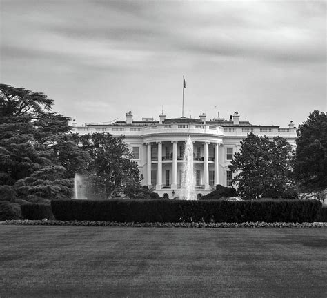 White House Black And White