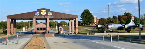 Whiteman Air Force Base Front Gate