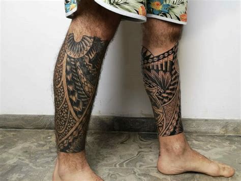 Whole Leg Tattoo For Men