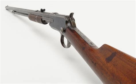 Winchester 1890 Pump Action Takedown Rifle In 22 Long Rifle Rimfire C