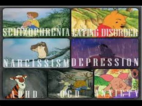 Winnie The Pooh Character Disorders And Meanings Full Colour Zone