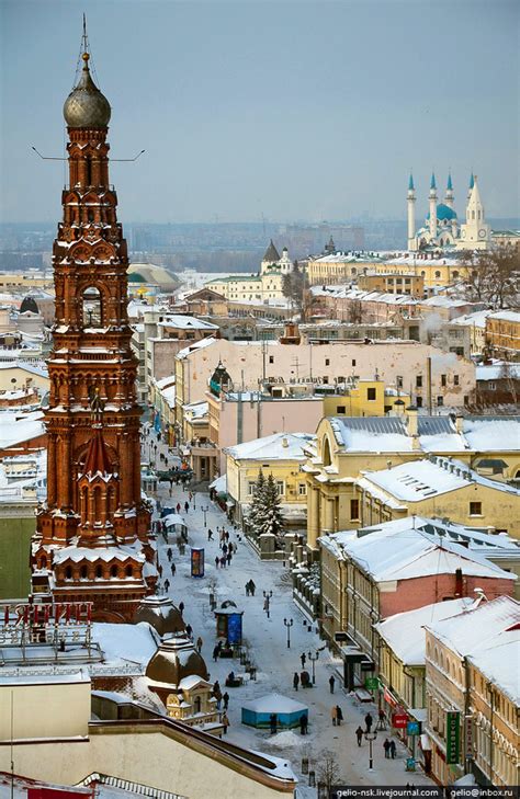 Winter Kazan From Bird S Eye View Russia Travel Blog