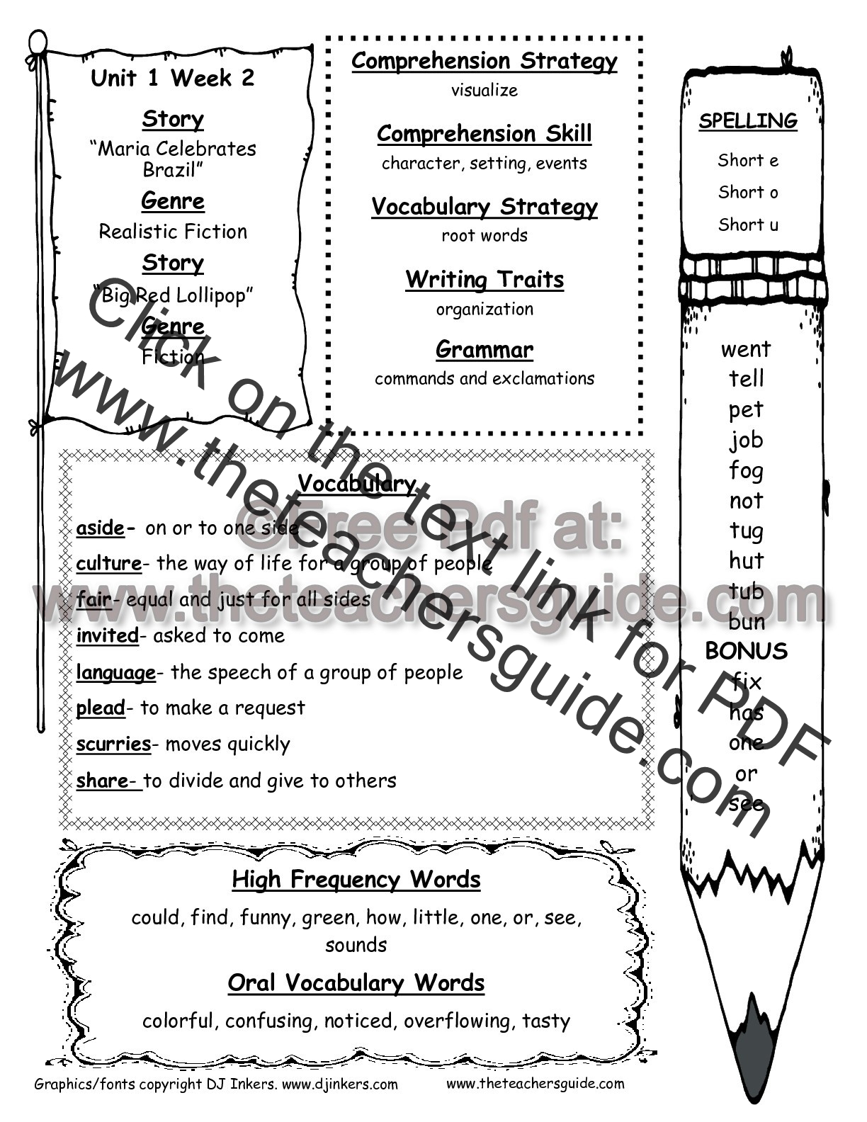 Wonders Second Grade Unit Two Week One Printouts Punctuation Worksheets Grammar Worksheets