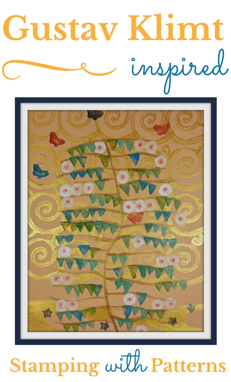 Explore Gustav Klimt's Art with Pattern Worksheets