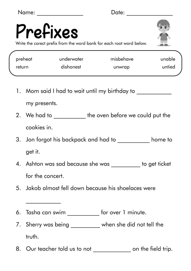 Worksheets On Prefixes And Suffixes 4Th Grade