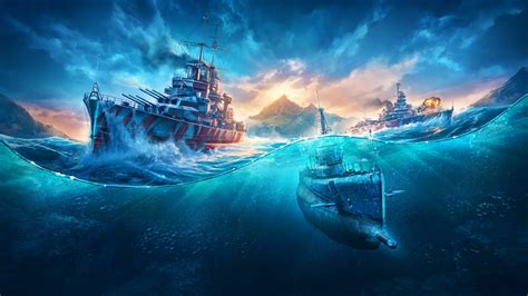 World Of Warships Lethal New Submarines Bring New Depths To All Out Naval Warfare Mkau Gaming