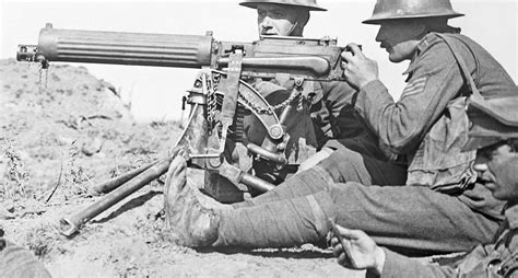 WW1 Machine Guns History