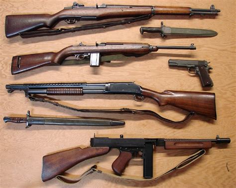 7 Iconic US Rifles of World War 2