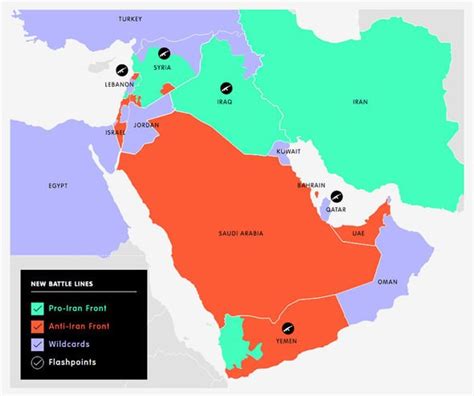 World War 3 Map Which Countries Are Allies Of Iran And The Us Amid Fears Of Ww3 World News