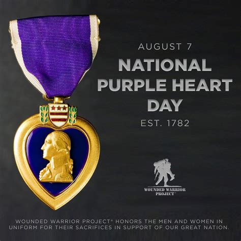 Woundedwarriorproject The Purple Heart Is The Oldest Military Award Still Given To Service