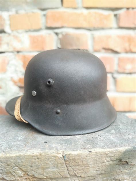 Ww1 German Helmet M17 1914 1918 Size 66 Ebay