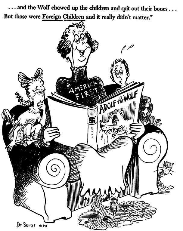 Wwii Dr Seuss Political Cartoons Youtube