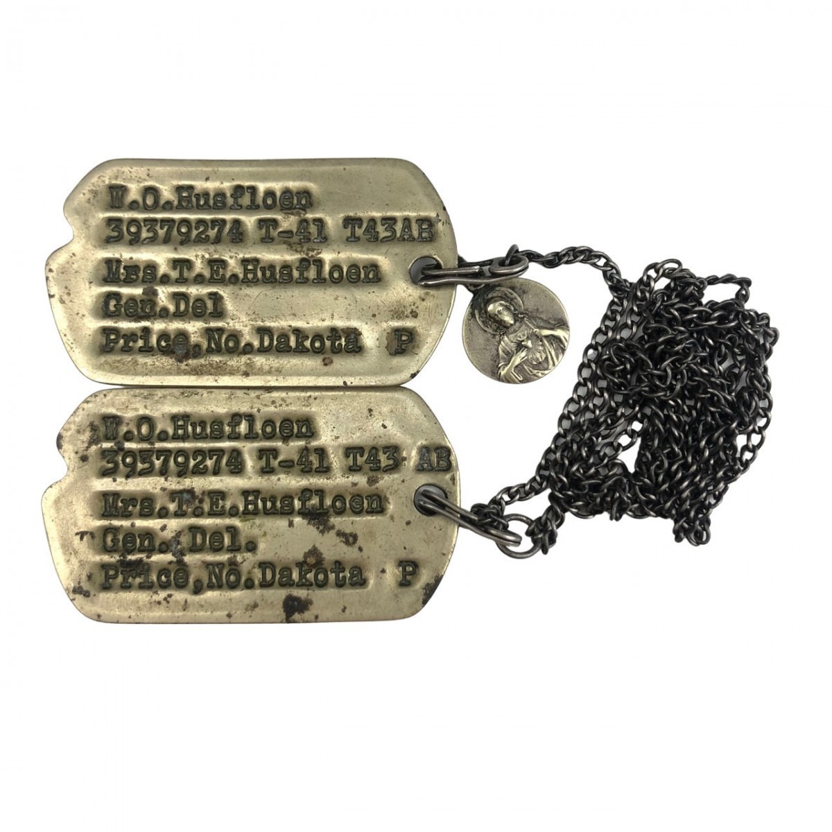 Wwii Us Dog Tags