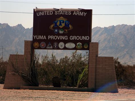 Yuma Proving Grounds Testing Facility